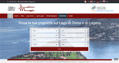 Desktop Screenshot of immobiliaremenaggio.com